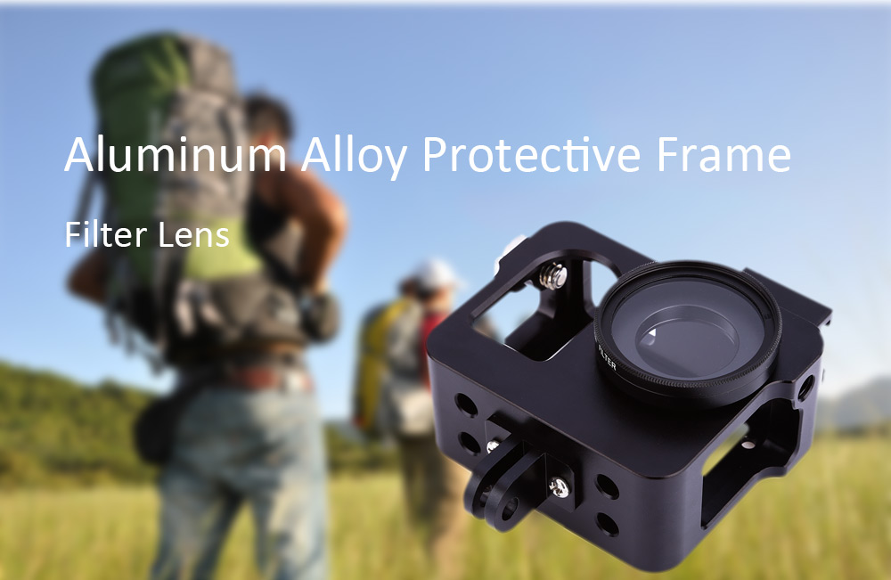 Aluminum Alloy Protective Frame Housing with Filter Lens for SJ400