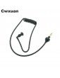 Cwxuan 3.5mm Plug Sound Conduction Acoustic Air Tube Spring Earphone