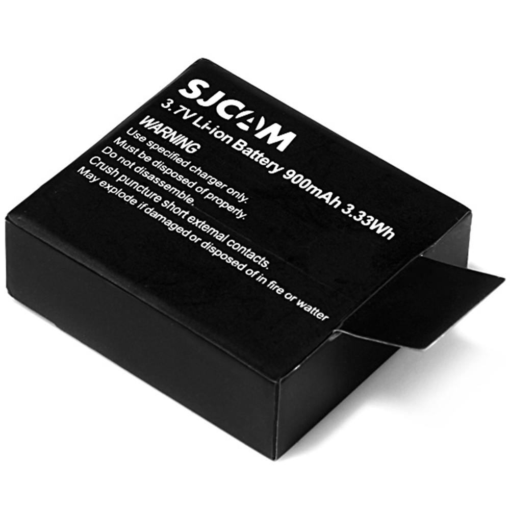 Replacement 3.7V 900mAh Rechargeable Battery for SJCAM SJ5000 SJ5000+ M10 SJ4000
