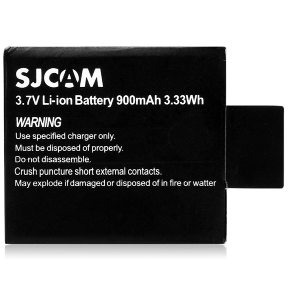 Replacement 3.7V 900mAh Rechargeable Battery for SJCAM SJ5000 SJ5000+ M10 SJ4000