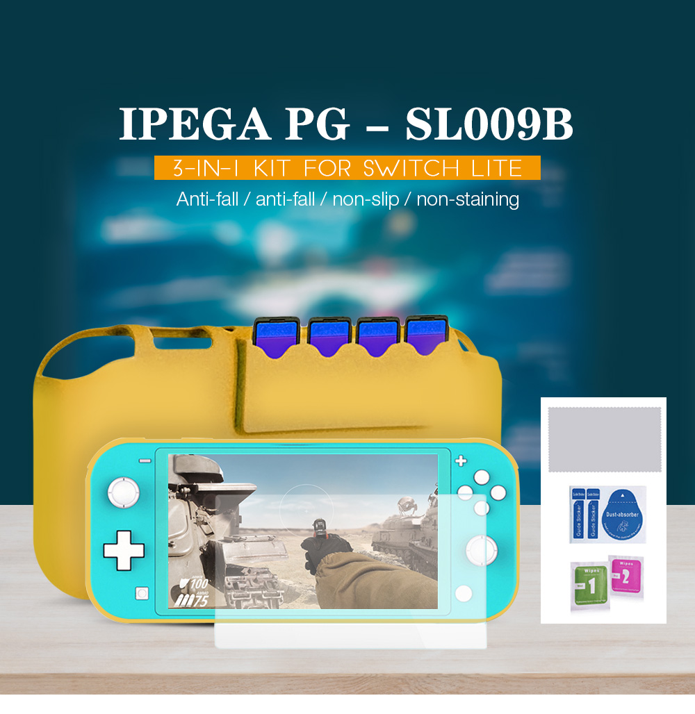 iPEGA PG - SL009B Protective Case Accessories 3-in-1 Kit for Switch Lite