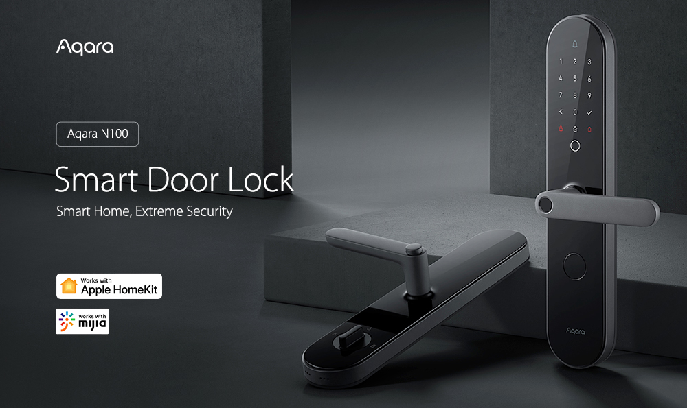 Aqara N100 Smart Door Lock - Black